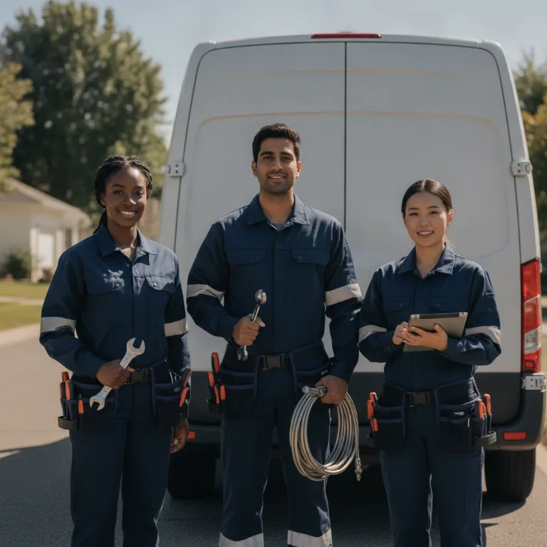 Wärmepumpeninstallateur Team in Lippstadt